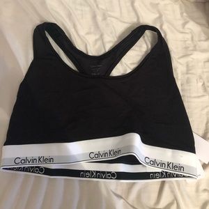 Calvin Klein NWT black bralette